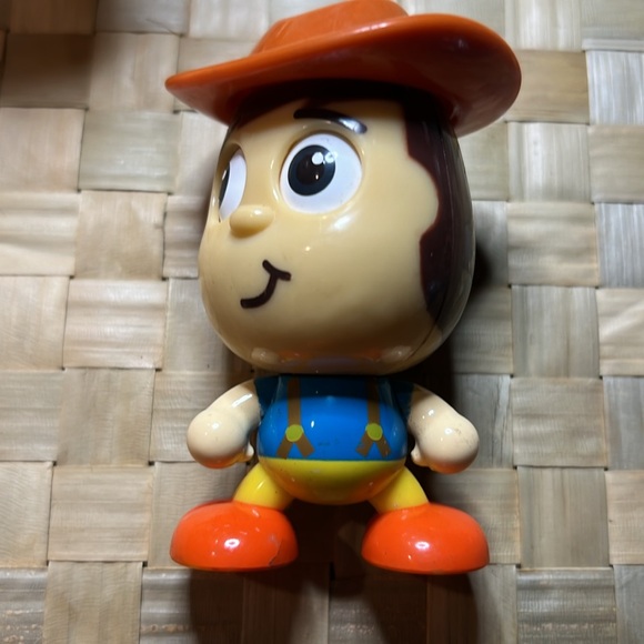 Vintage Plastic cowboy, sheriff and two animals - Picture 4 of 6